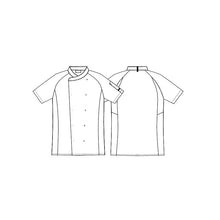 Indlæs billede til gallerivisning Kentaur unisex kokke-/tjenerjakke - Hvid (23500)