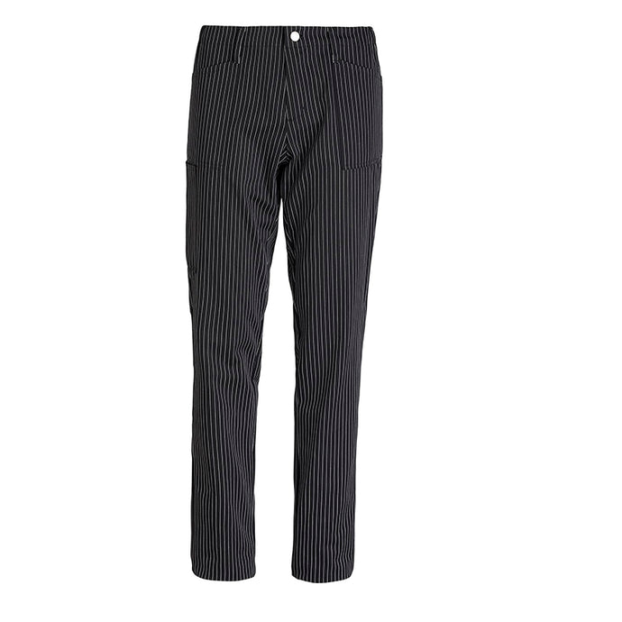 Kentaur unisex buks m. lårlomme - sort/hvid strib (16221-75)