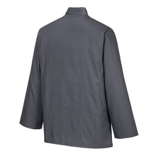 Indlæs billede til gallerivisning Suffolk - Unisex Grå kokkejakke (C833)