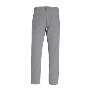 Kentaur Herre Chino buks - Sort/hvid ternet (26403)