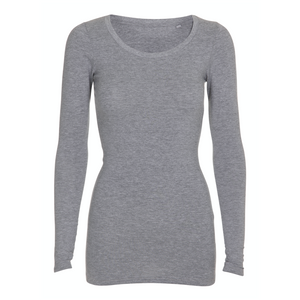 Langærmet stretch dame tee - Flere farver (ST402)