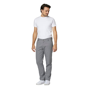 Kentaur Herre Chino buks - Sort/hvid ternet (26403)