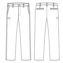 Indlæs billede til gallerivisning Kentaur herre chino buks - dark khaki (26401-1412)