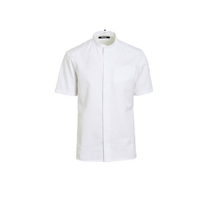 Kentaur Tencel unisex kokke-/serviceskjorte - Hvid (25284)